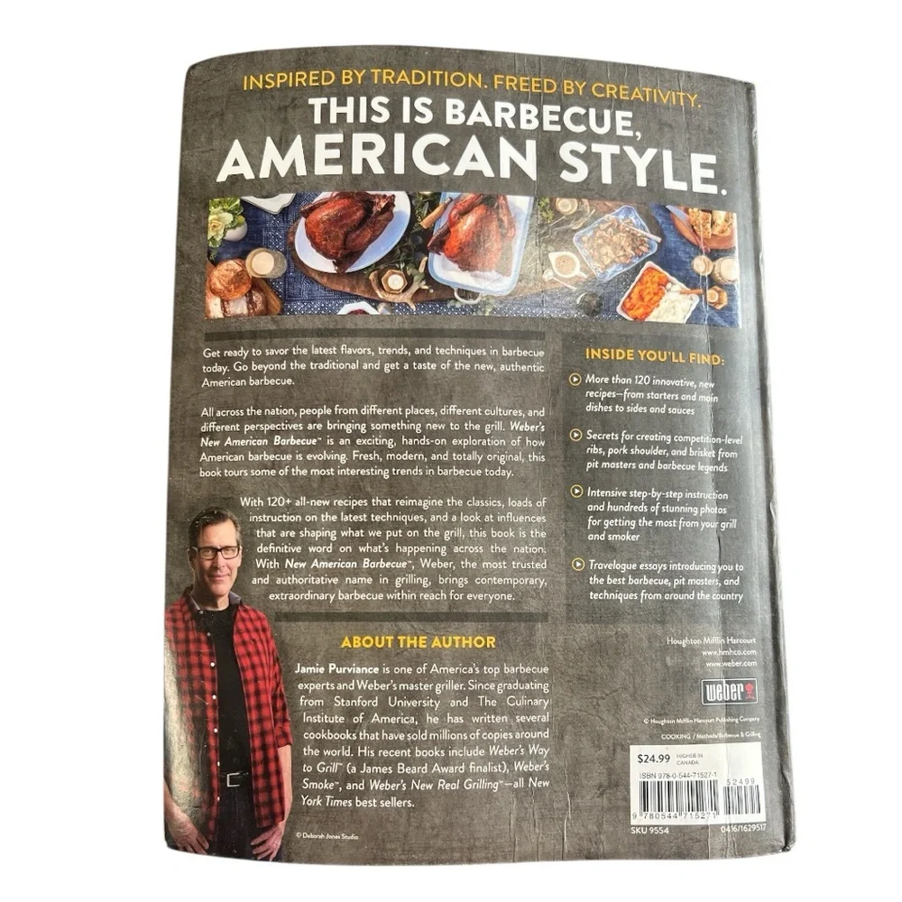 Weber's New American Barbecue A Modern Spin on the Classics 2016 Paperback